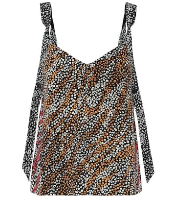 Collette floral silk-crêpe top | Rag & Bone