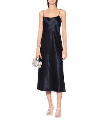 Satin slip dress | Vince