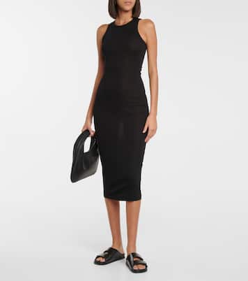 Robe midi en coton | Wardrobe.NYC