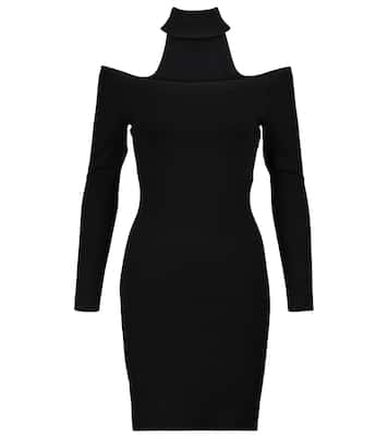 Juliana cutout ribbed-knit minidress | Simkhai