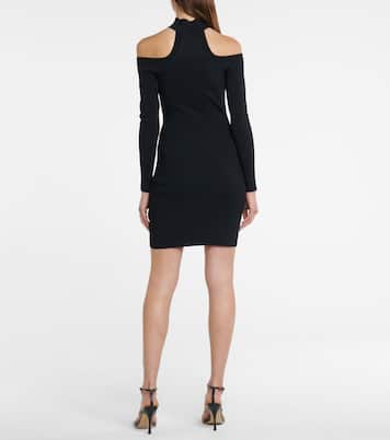 Juliana cutout ribbed-knit minidress | Simkhai
