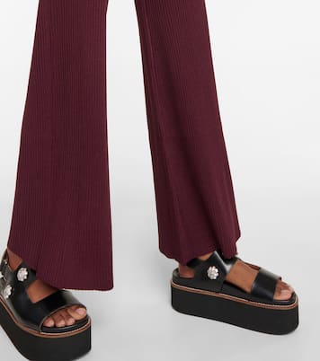Pantalon Nash à taille haute | Staud