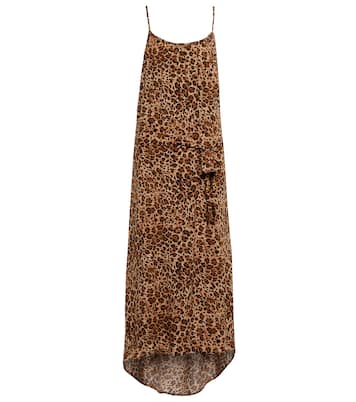 Melissa cheetah-print midi slip dress | Melissa Odabash