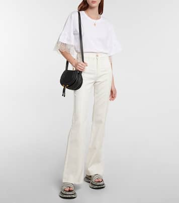 Besticktes T-Shirt aus Baumwolle | See By Chloé