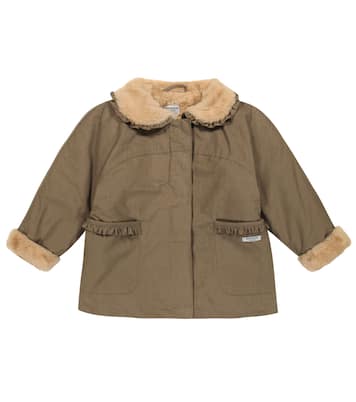 Yaar faux-fur lined jacket | Donsje