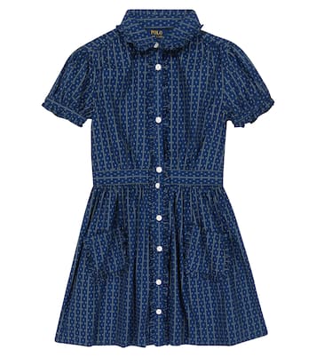 Printed cotton dress | Polo Ralph Lauren Kids
