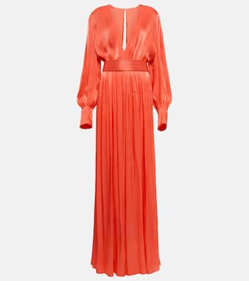 Mono Racine Lurex® de georgette | Costarellos