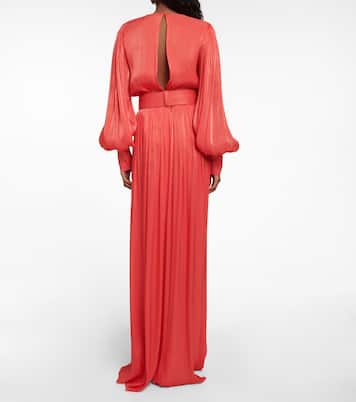 Mono Racine Lurex® de georgette | Costarellos