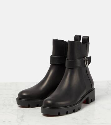 بوت للكاحل من الجلد CL Chelsea | Christian Louboutin