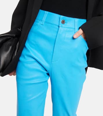 Pantaloni regular Terry in pelle | Stouls