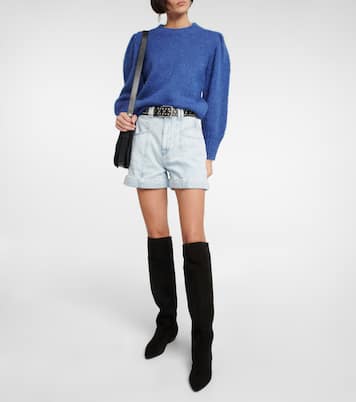 Stiefel Skarlet aus Veloursleder | Isabel Marant