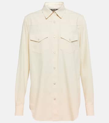 Hemd Yelena aus Baumwoll-Chambray | Loro Piana