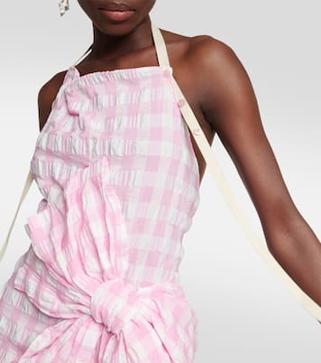 Robe à carreaux | Acne Studios