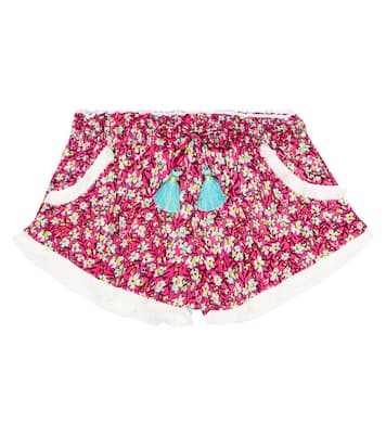 Shorts Lulu con stampa | Poupette St Barth Kids