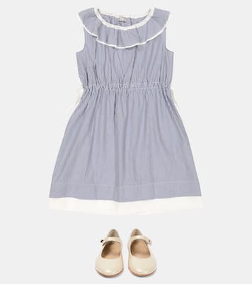 Kleid aus Popeline | Il Gufo