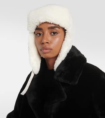 Cappello imbottito con shearling | Yves Salomon