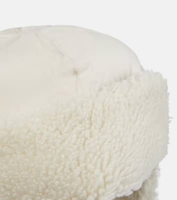 Cappello imbottito con shearling | Yves Salomon