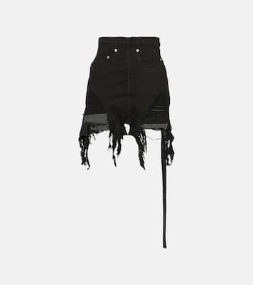 DRKSHDW - Shorts di jeans a vita alta | Rick Owens