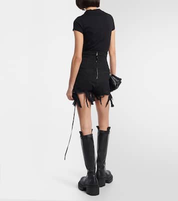 DRKSHDW - Shorts di jeans a vita alta | Rick Owens
