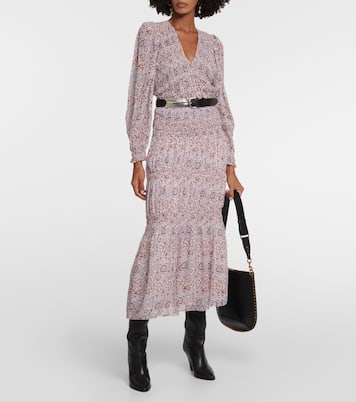 Falda midi Nunca de georgette floral | Marant Etoile