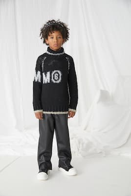 Logo turtleneck sweater | MM6 Maison Margiela Kids