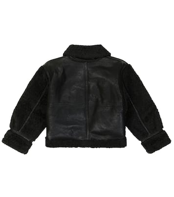 Faux leather jacket | Monnalisa