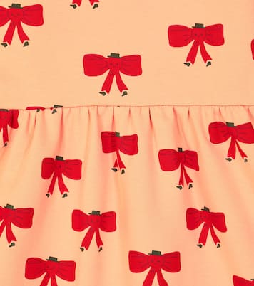 Abito Tiny Bow in misto cotone | Tinycottons
