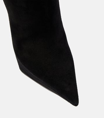 Stivaletti Yigit 150 in suede | Amina Muaddi