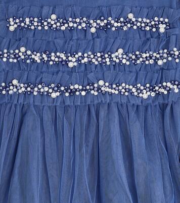 Verziertes Kleid Neva aus Tüll | Tutu Du Monde