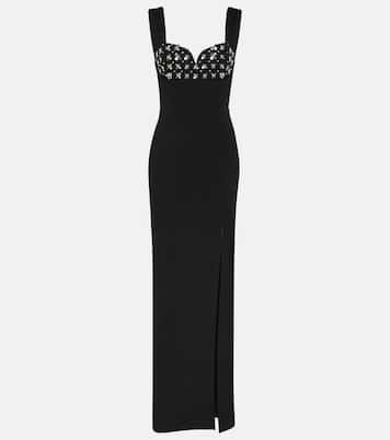 Bianca crystal-embellished gown | Rebecca Vallance