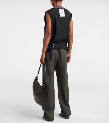 Houndstooth wool vest | Bottega Veneta