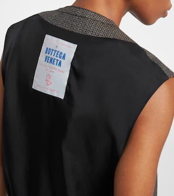 Houndstooth wool vest | Bottega Veneta