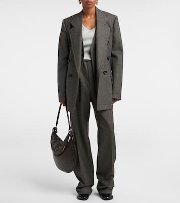Houndstooth wool vest | Bottega Veneta