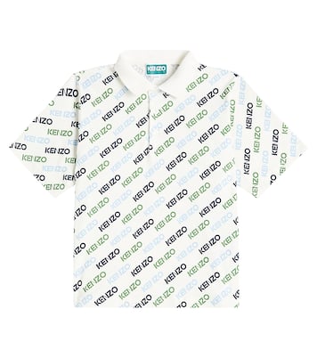 Bedrucktes Polohemd aus Baumwolle | Kenzo Kids