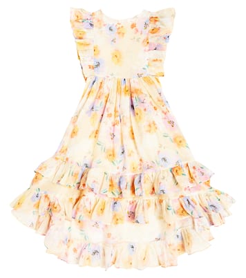 Bedrucktes Kleid aus Leinen | Petite Amalie  