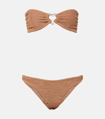 Nicole embellished bikini | Hunza G