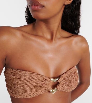 Nicole embellished bikini | Hunza G