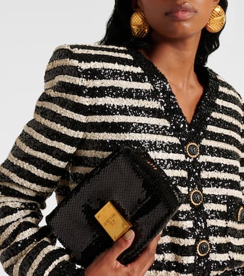 Sac 1945 Soft à sequins | Balmain
