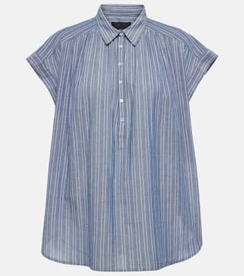 Blusa Normandy in cotone a righe | Nili Lotan
