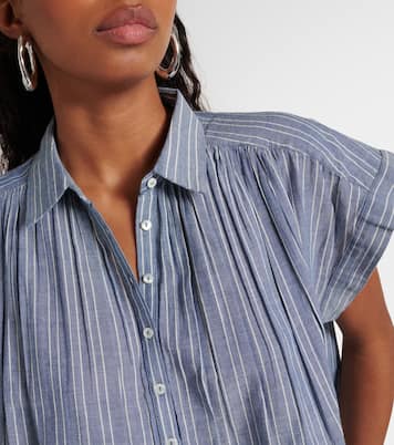 Blusa Normandy in cotone a righe | Nili Lotan