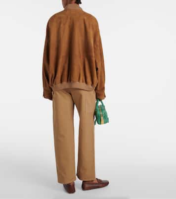 Jacke aus Veloursleder | Miu Miu