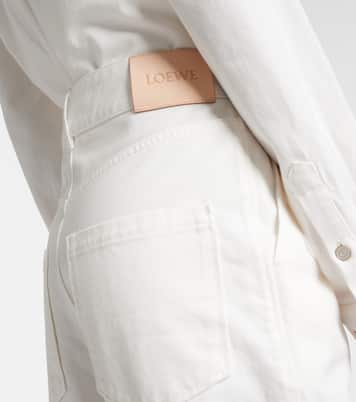 High-Rise Wide-Leg Jeans Anagram | Loewe
