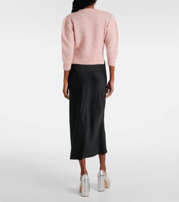 Cropped alpaca and wool-blend sweater | Simone Rocha