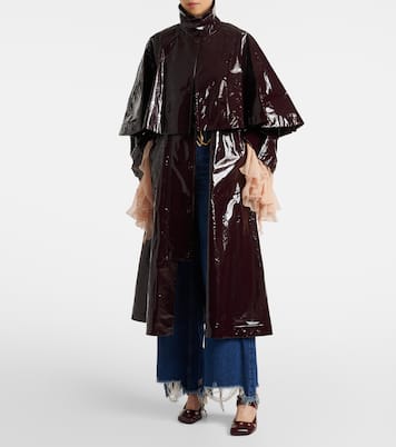 Gabardina de algodón revestido con capa | Chloé