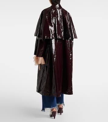 Gabardina de algodón revestido con capa | Chloé