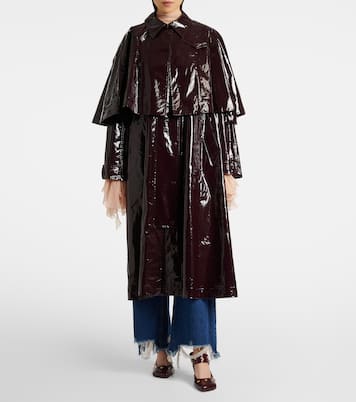 Gabardina de algodón revestido con capa | Chloé