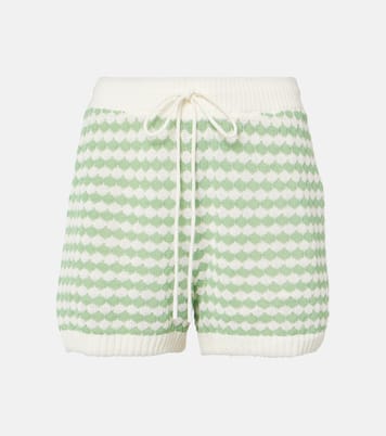 Shorts Everley de punto de mezcla de algodón | Zimmermann