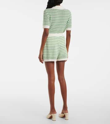Shorts Everley de punto de mezcla de algodón | Zimmermann