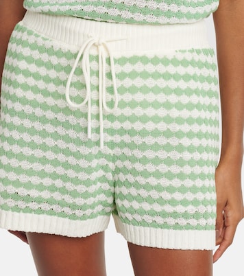 Shorts Everley de punto de mezcla de algodón | Zimmermann