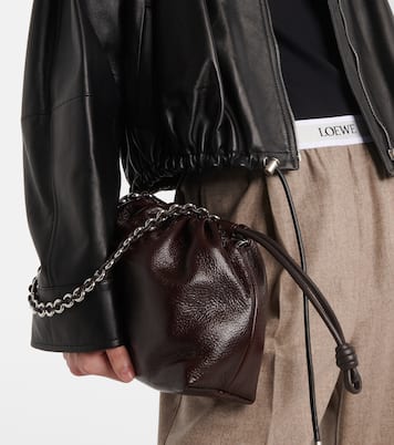 Flamenco Small leather clutch | Loewe